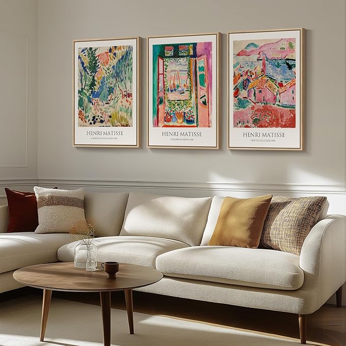 colorful matisse prints modern home wall decoration