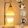 off white dimmable candle warmer lamp with bulb