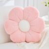 Pink flower shaped pillow cute decorative daisy cushion