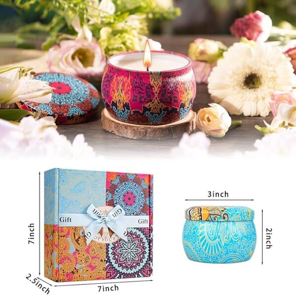 aromatherapy candles gift box for women