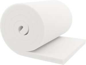 Firm upholstery foam cushion 1x24x72 made in USA
