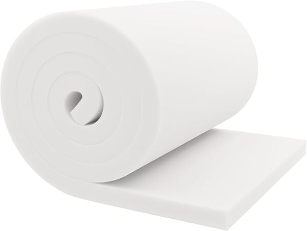 Firm upholstery foam cushion 1x24x72 made in USA