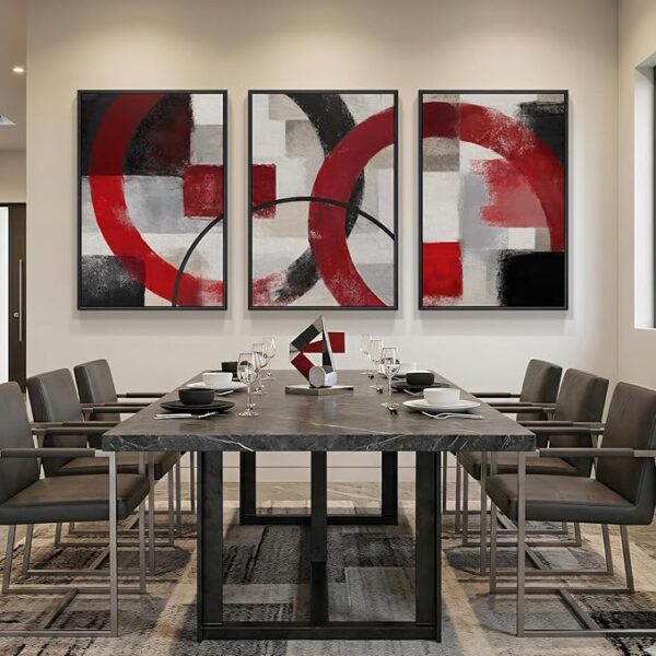 large abstract wall art bedroom hallway decoration