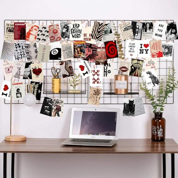 aesthetic photo collage kit bedroom wall decoration