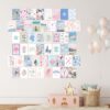 coastal cowgirl room decor collage kit posters