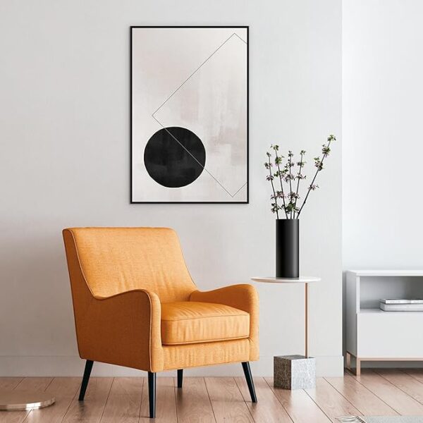 horizontal vertical poster frame wall mounting setup