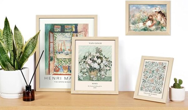 boho sage green wall art collage set