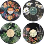 hippie aesthetic poster set botanical wall art