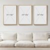 modern framed canvas artwork office wall design