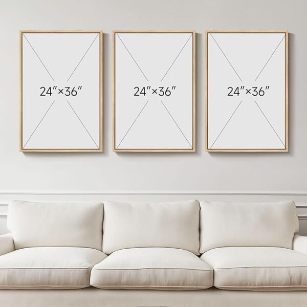 modern framed canvas artwork office wall design
