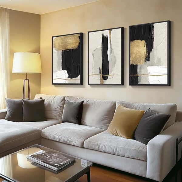 modern minimalist canvas wall art living room decor