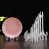 plastic plate holder stand for home decor and events