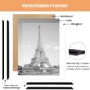 scratch resistant poster frame large size display