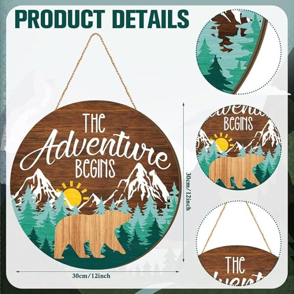 woodland nursery wall decor forest theme quote sign