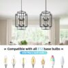 black lantern pendant light fixture for living room decor
