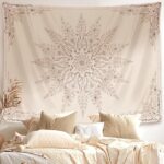 Boho wall tapestry for bedroom aesthetic decor