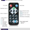 LED disco party light with music sync for birthday and karaoke