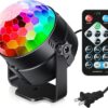 sound activated party lights with remote for DJ and home dance setup