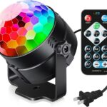 sound activated party lights with remote for DJ and home dance setup